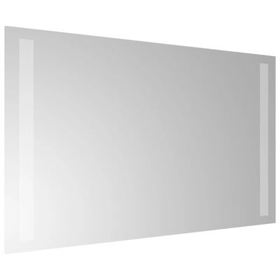 vidaXL Vonios kambario LED veidrodis, 60x30cm