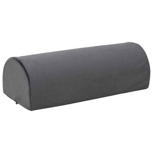 vidaXL Pėdų atrama pagalvė 42 x 18 x 13 cm Tvirtas PU putos Pilka