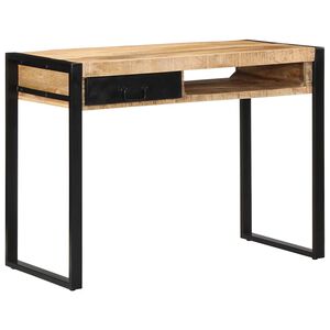 vidaXL Ra&scaron;omasis stalas 100x50x75 cm Masyvus neapdorotas medis Mango