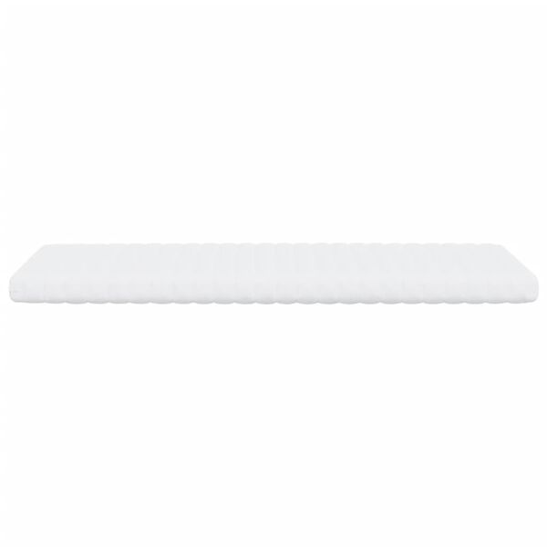 vidaXL Poroloninis čiužinys, baltas, 100x200cm, 20ILD kietumo, 7 zonų