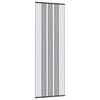 vidaXL Klaidų užuolaida su tinkleliu Juoda 80 x 220 cm Poliesteris