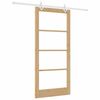 vidaXL Slankios durys Natūrali 93 x 202 cm