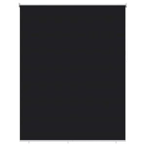 vidaXL Lauko ritininė žaliuzė UV apsaugai Juoda 185 x 230 cm (P x A)