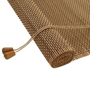 vidaXL Roletas Ruda 60 x 220 cm Bambukas