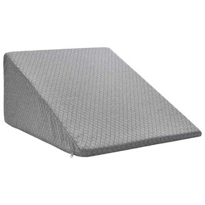 vidaXL Koja pagalvė 60 x 50 x 30 cm Mink&scaron;tas Atminties putos Pilka
