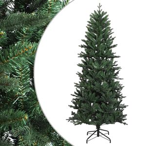 vidaXL Dirbtinė Sulankstoma Kalėdų Eglutė 180 cm PVC ir PE Žalia