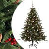 vidaXL Dirbtinė kalėdinė eglutė su rutuliuku 150 cm 150 LED