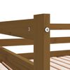 vidaXL Ištraukiama lova, medaus ruda, 2x(90x200)cm, pušies masyvas