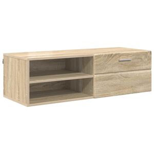 vidaXL Medinė spinta 100,5 x 39 x 30 cm Sonoma ąžuolas