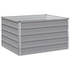 vidaXL Pakelta sodo lova Pilka 100 x 80 x 55 cm