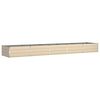 vidaXL Lovelis Ivory 480 x 100 x 45 cm Galvanizuotas plienas