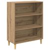 vidaXL Kabalas Amatininkų ąžuolas 69,5 x 32,5 x 90 cm Apdirbta mediena