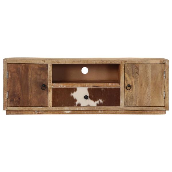 vidaXL Televizoriaus spintelė, 120x30x40cm, mango medienos masyvas