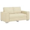 vidaXL Sofa Kreminė 160 x 78 x 84 cm audinys