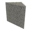 vidaXL Gabiono vazonas, galvanizuotas plienas, 75x75x100cm, auk&scaron;tas