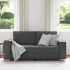 vidaXL Sofa Pilka 180 x 78 x 84 cm audinys