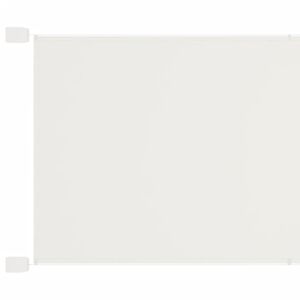 vidaXL Vertikali markizė, baltos spalvos, 140x1200cm, oksfordo audinys