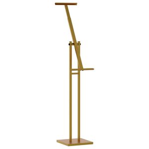 vidaXL Prekybos parodos stendai Auksinė 26,5 x 26,5 x 150 cm Plienas