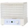 vidaXL Maisto džiovintuvas su 6 padėklais, 250 W, baltas