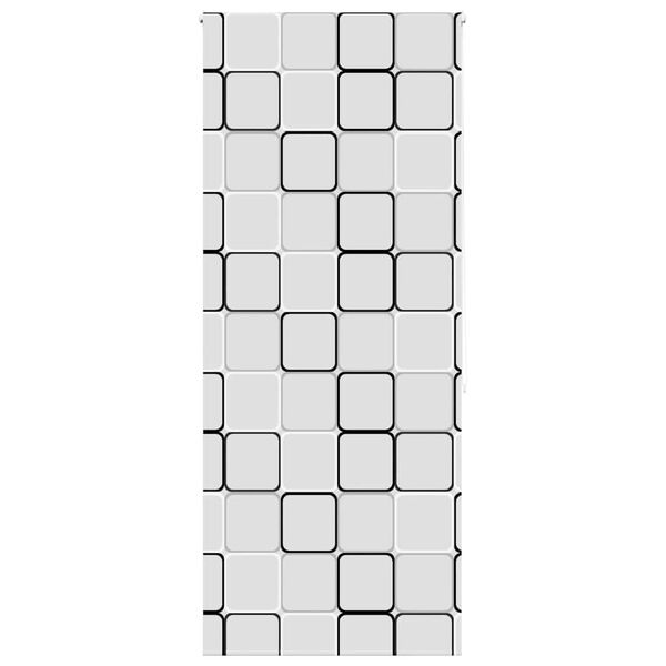 vidaXL Dušo roletas, 110x240 cm, audinio plotis 106 cm