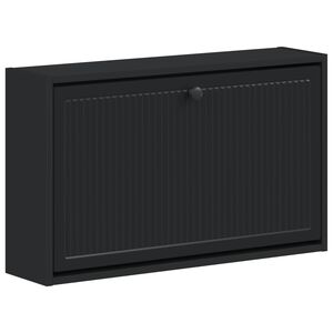 vidaXL Sieninis batų kabinetas EDE 71 x 17 x 43 cm Apdirbta mediena