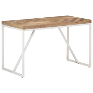 vidaXL Valgomojo stalas, 120x60x76cm, akacija ir mango mediena