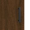 vidaXL Komoda, rudos ąžuolo spalvos, 69,5x34x180cm, apdirbta mediena