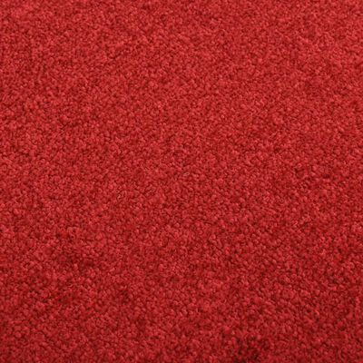 vidaXL Durų kilimėlis, raudonos spalvos, 40x60cm