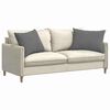 vidaXL Sofa Pagalvės 2 pcs Tamsiai pilka 70 x 50 cm audinys