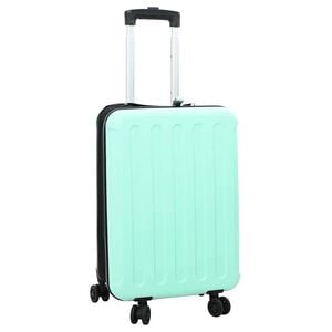 vidaXL Lagaminas su užraktu Mėtų žalia 34 x 23 x 55.5 cm ABS plastikas