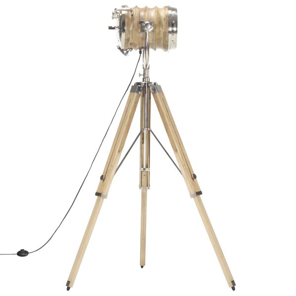 vidaXL Trikojis pastatomas &scaron;viestuvas, 131cm, mango medienos masyvas