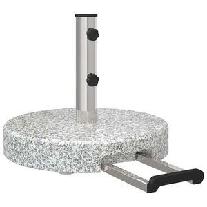 vidaXL Skėčio pagrindas Pilka &Oslash; 45 x 37.5 cm Granitas