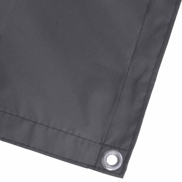 vidaXL Balkono Ekranas Antracitas 75 x 200 cm PU dengtas oksfordas alu