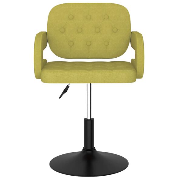 vidaXL Baro taburetė, žalios spalvos, audinys (335592)