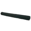 vidaXL Heksagoninė tvora 1,6 x 50 m PVC Žalia