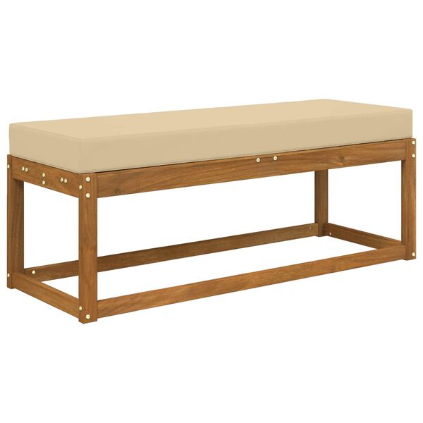 vidaXL Lauko Sėdimosios Pagalvė Smėlio 115 x 40 x 8 cm