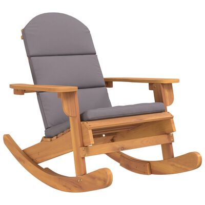 vidaXL Supama adirondack kėdė su pagalvėlėmis, akacijos masyvas