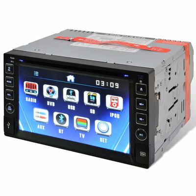Automobilio Stereo 2 DIN DVD Grotuvas 6,2 HD Bluetooth SD USB FM