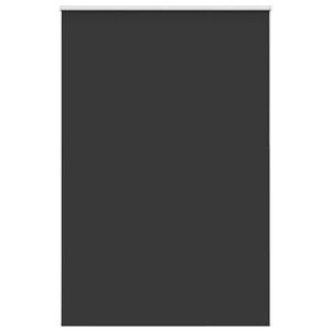 vidaXL Roletas Blackout Juoda 160x210 cm Audinio plotis 156,6 cm