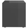 vidaXL Televizoriaus spintelės, 2vnt., pilkos, 37x35x37cm, MDP