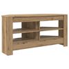 vidaXL KampinėTVspintelė 102 x 40,5 x 45 cm Amatininkų ąžuolas