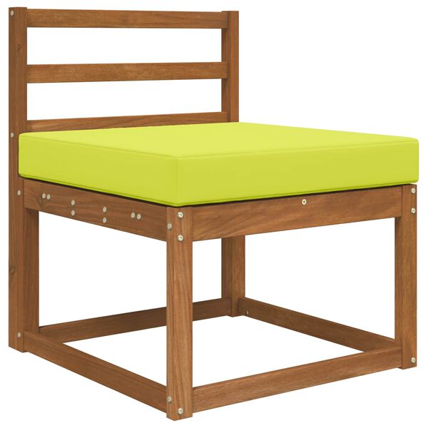 vidaXL Lauko sofa pagalvėlė Žalia 60 x 60 x 8 cm Poliesteris