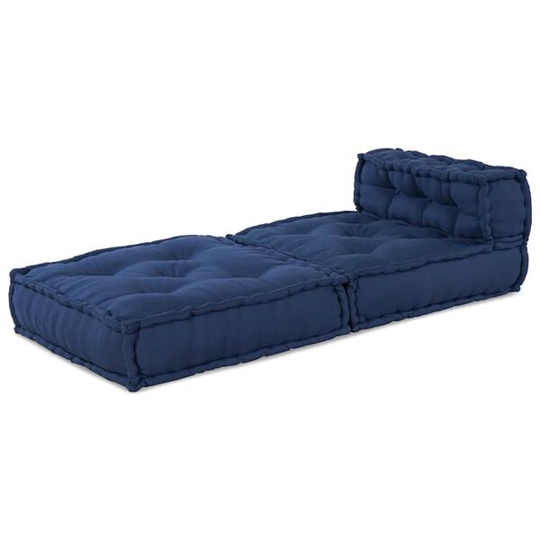 vidaXL Modulinė sofa Indigo 70 x 70 x 56 cm audinys