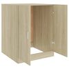 vidaXL Skalbimo ma&scaron;inos spintelė, ąžuolo spalvos (808389+808398)