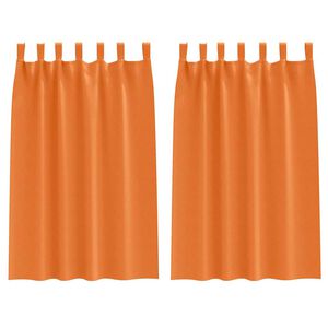 vidaXL Užuolaidos su žiedais, blokuojančios &scaron;viesą 2 pcs