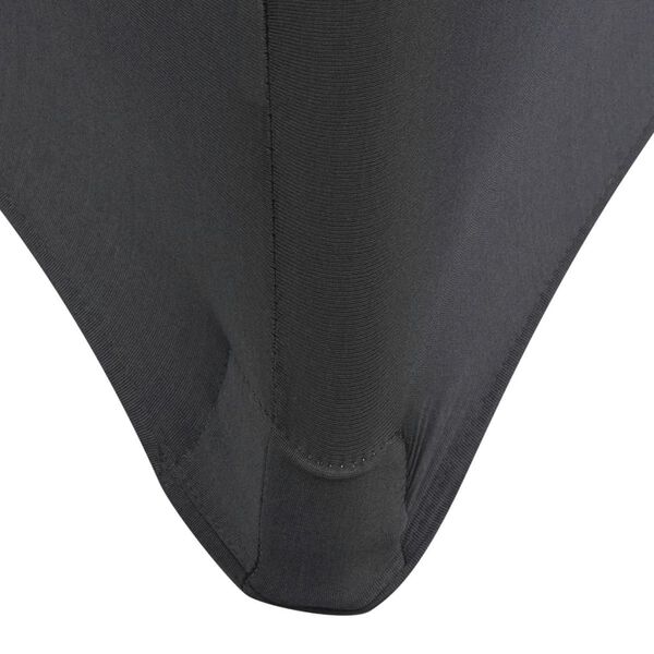 vidaXL Tamprios staltiesės, 2 vnt., 183x76x74 cm, antracito sp.