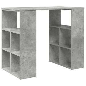 vidaXL Stalas Betono pilka Apdirbta mediena 90 x 50 x 75 cm