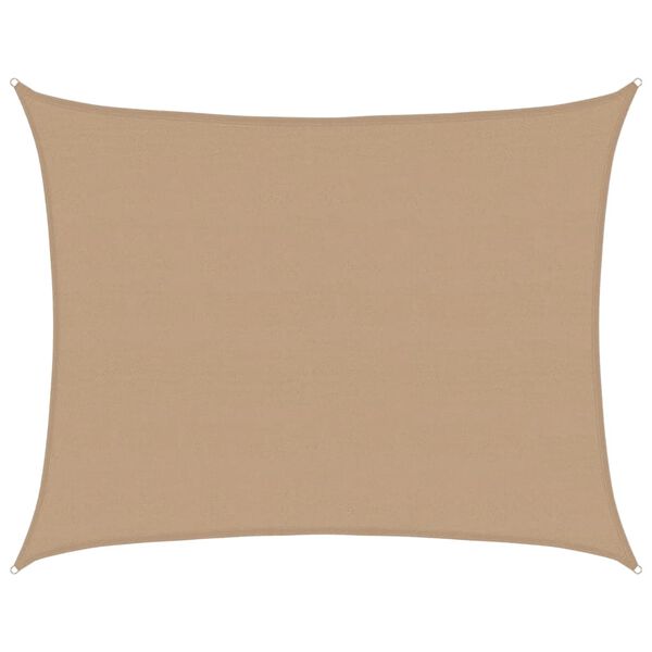 vidaXL Burė nuo saulės, taupe spalvos, 6x8m, HDPE, 160g/m²