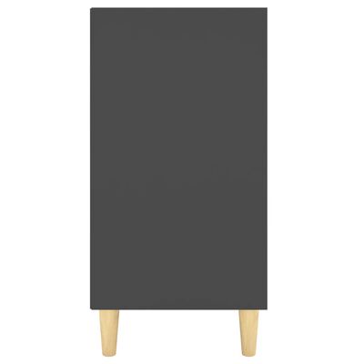 vidaXL Šoninė spintelė, pilkos spalvos, 103,5x35x70cm, MDP