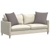 vidaXL Sofa Pagalvės 2 pcs Taupe 80 x 80 cm audinys
